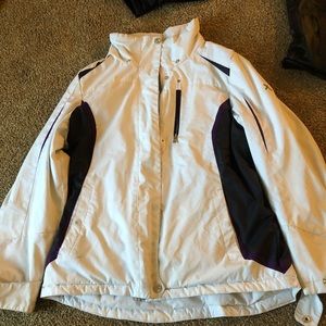White snow jacket
